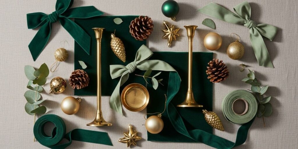 green-and-gold-christmas-decorations